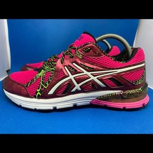 ASICS GEL Preleus Running Athletic Shoes Low Top Lace Up T480N Women's Sz 8.
